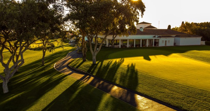 View of Real Club Valderramas clubhouse