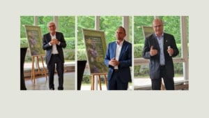 Bilder von BGV Präsident Uhlig, Umweltminister Glauber und LBV-Präsident Schäffer