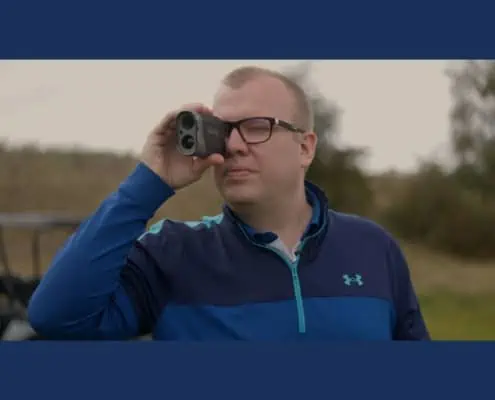 Dr. Mark Bloomfield on a golf course