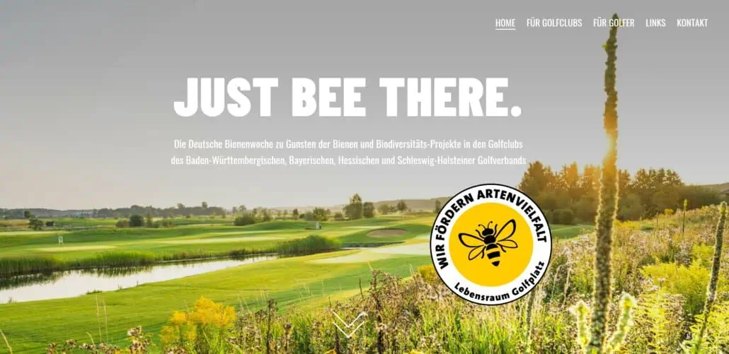 Website zur Anmeldung bei der Deutschen Bienenwoche