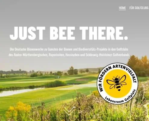 Website zur Anmeldung bei der Deutschen Bienenwoche