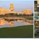 Collage aus drei Fotos im Al Hambra GC