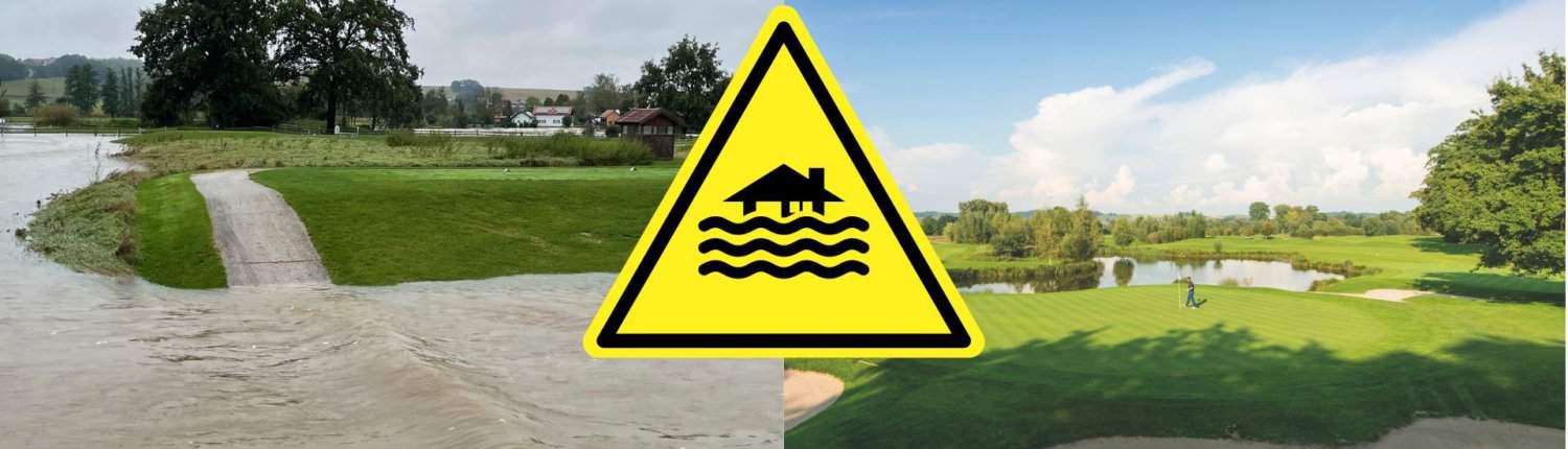 Hochwasser Beckenbauer Golfplatz Quellness Golf Resort