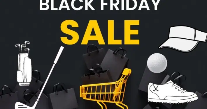 Schwarzes Black Friday Schild