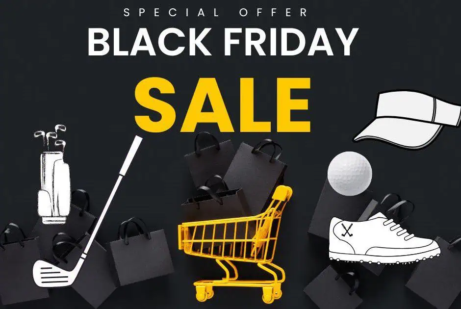 Schwarzes Black Friday Schild