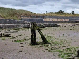 Artificial coastal protection at St. Andrews