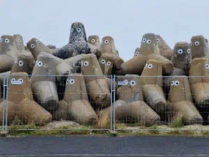 Tetrapods on Sylt