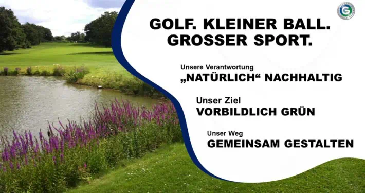 Grafik zur Nachhaltigkeitsstrategie des Deutschen Golf Verbandes