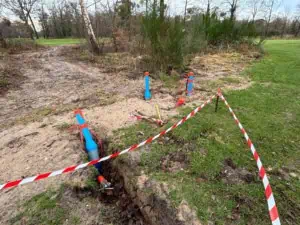 Erneuerung der Beregnungsanlage auf einem Golfplatz