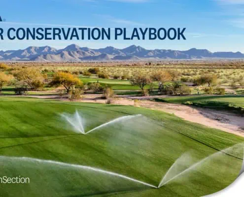 Front page of the Water Conservation Playbook