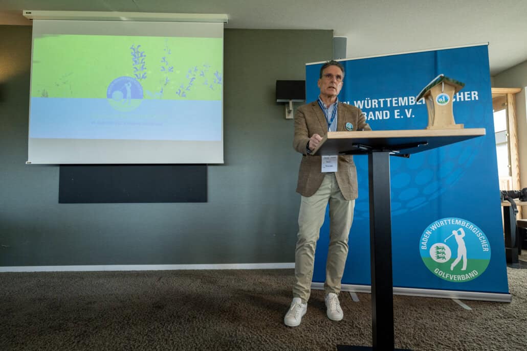 Michael Marblerr eröffnet BWGV Umweltsymposium