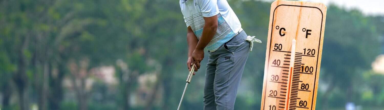 Japanischer Golfer