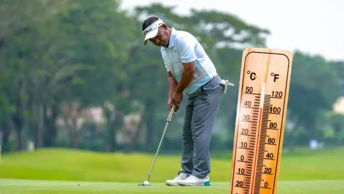 Japanischer Golfer