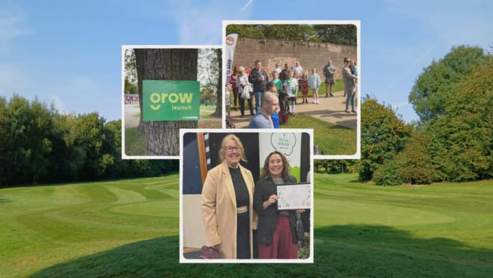 Collage aus Bildern von Bowring Park