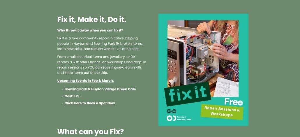 Repair Workshop anzeige