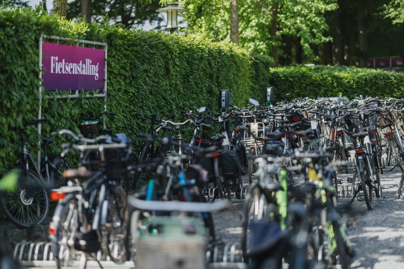 Fahrräder bei der Dutch Ladies Open