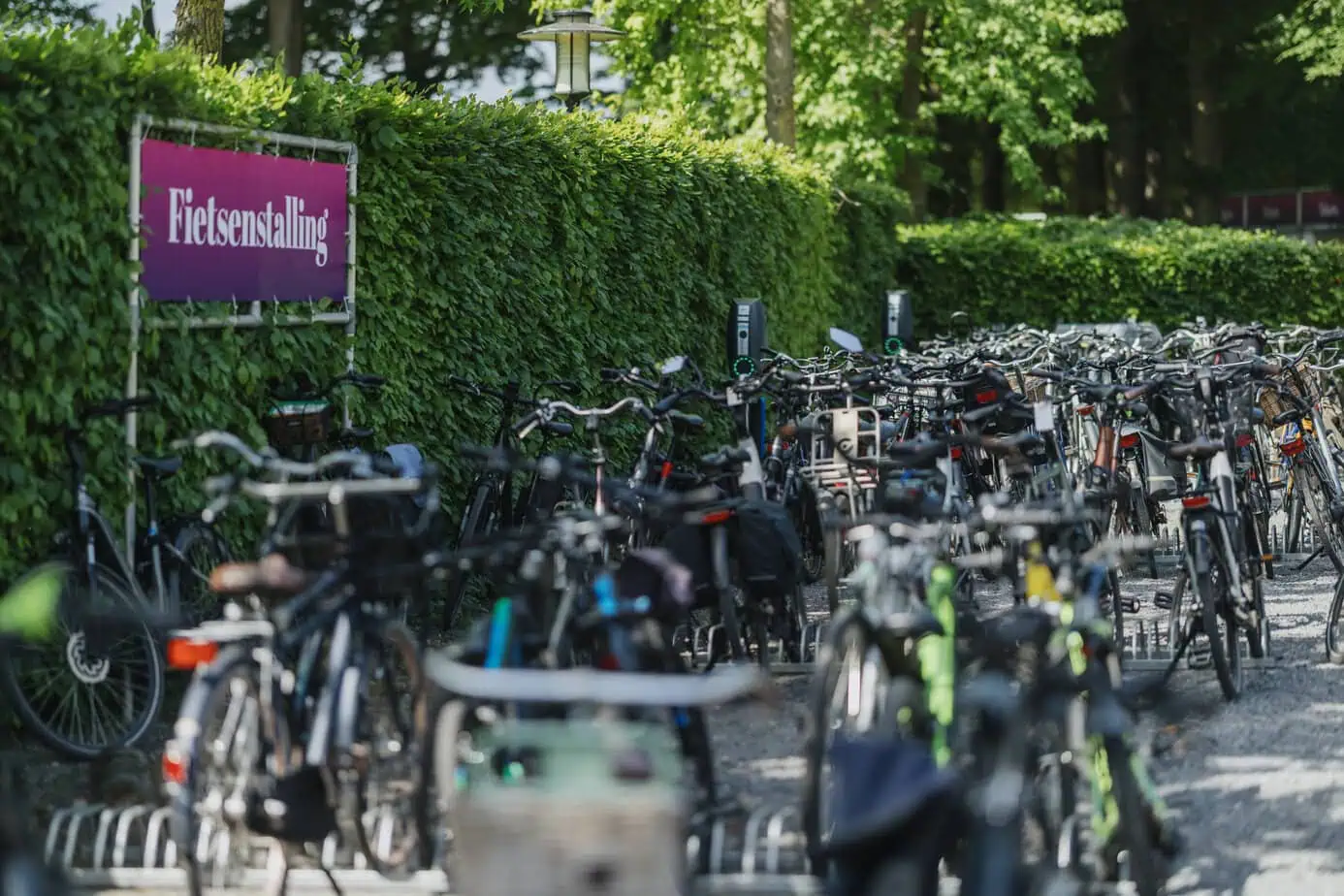 Fahrräder bei der Dutch Ladies Open