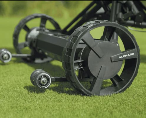 Ein Umrüstakku für einen Golf Trolley