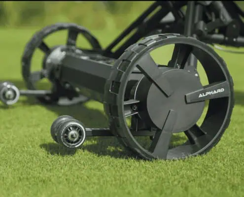 Ein Umrüstakku für einen Golf Trolley