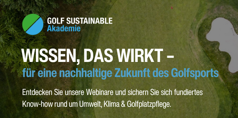 Golf Sustainable Akademie – Wissen, das wirkt.