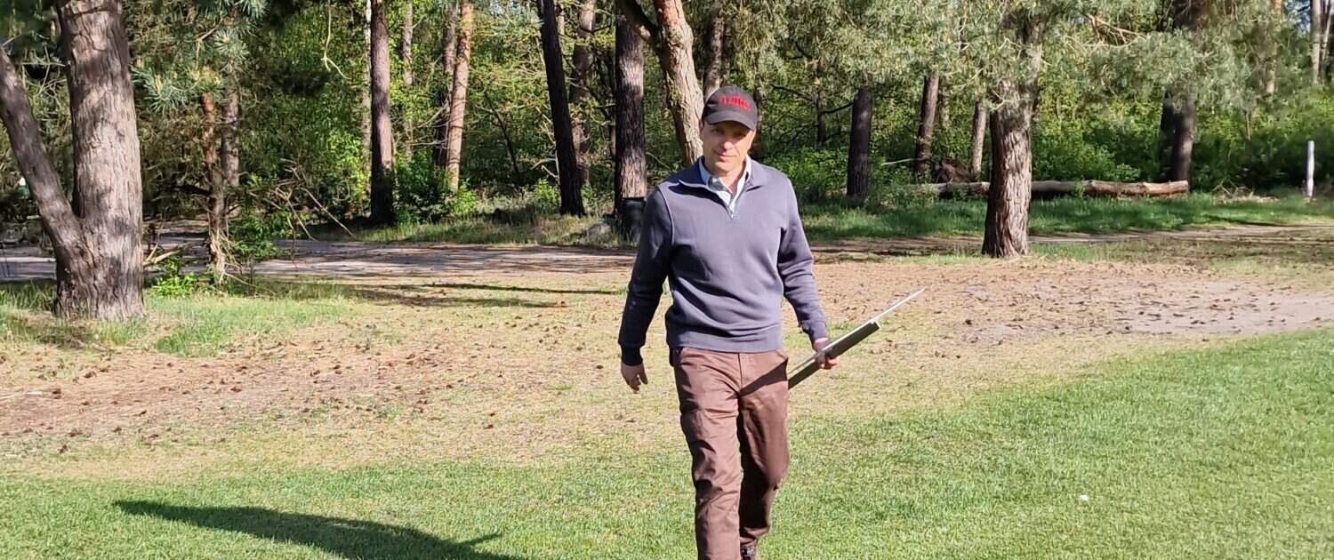 Bild des Greenkeepers Christian Steinhauser