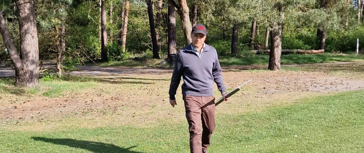 Bild des Greenkeepers Christian Steinhauser