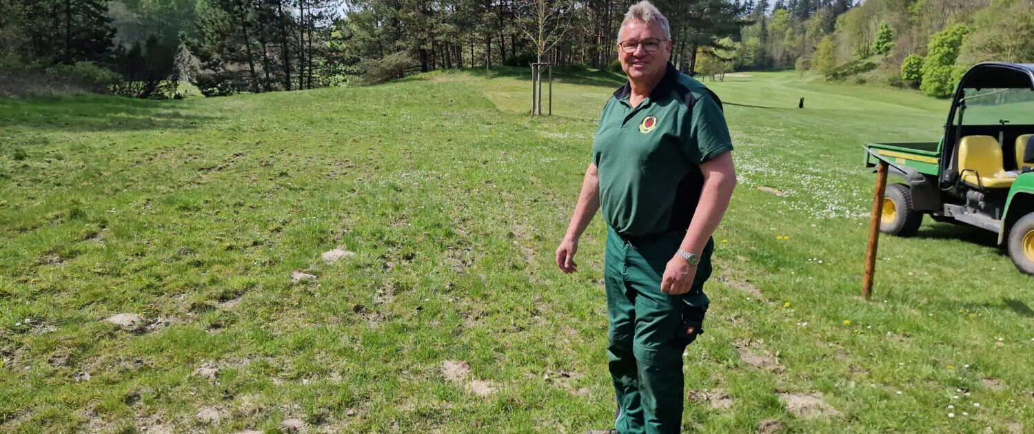 Greenkeeper Kai Schmuck