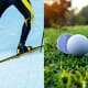 Fotos von Golf- und Biathlon-Wettbewerben