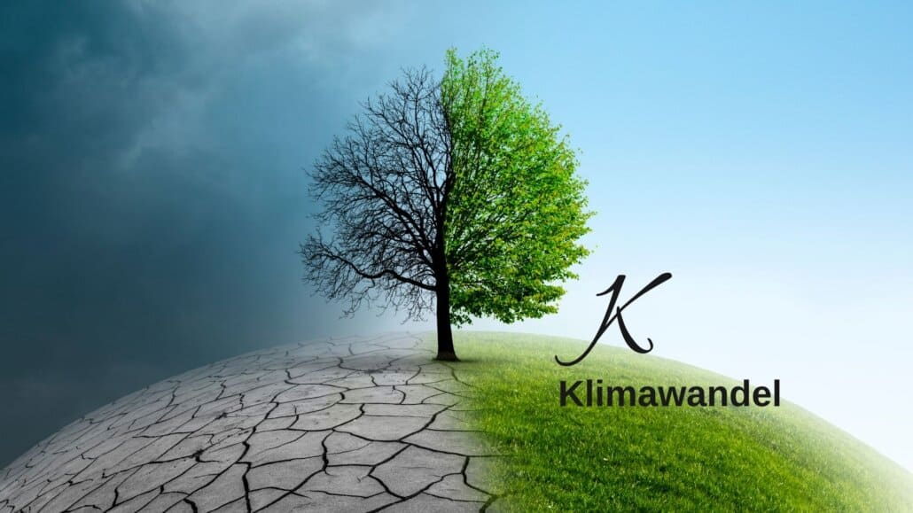 Grafik Klimawandel zum Buchstaben K im Biodiversitätslexikon