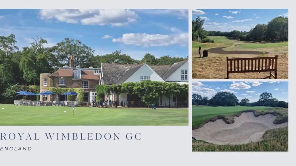 Collage Royal Wimbledon Golf club