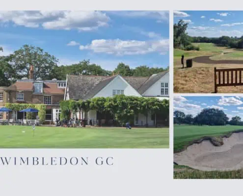 Collage Royal Wimbledon Golf club