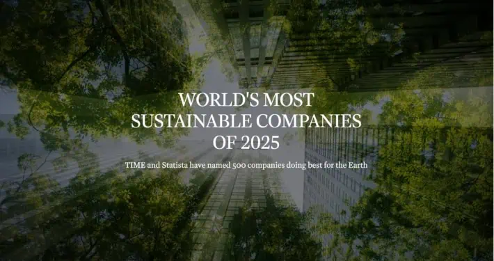 World most sustainable companies