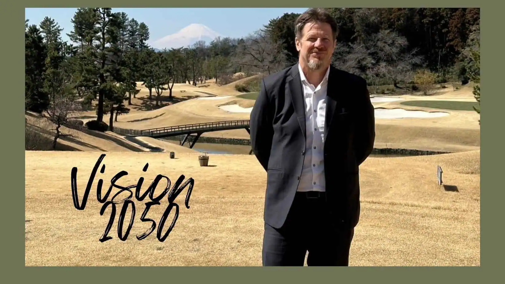 Golfer und CO2-Fußabdruck