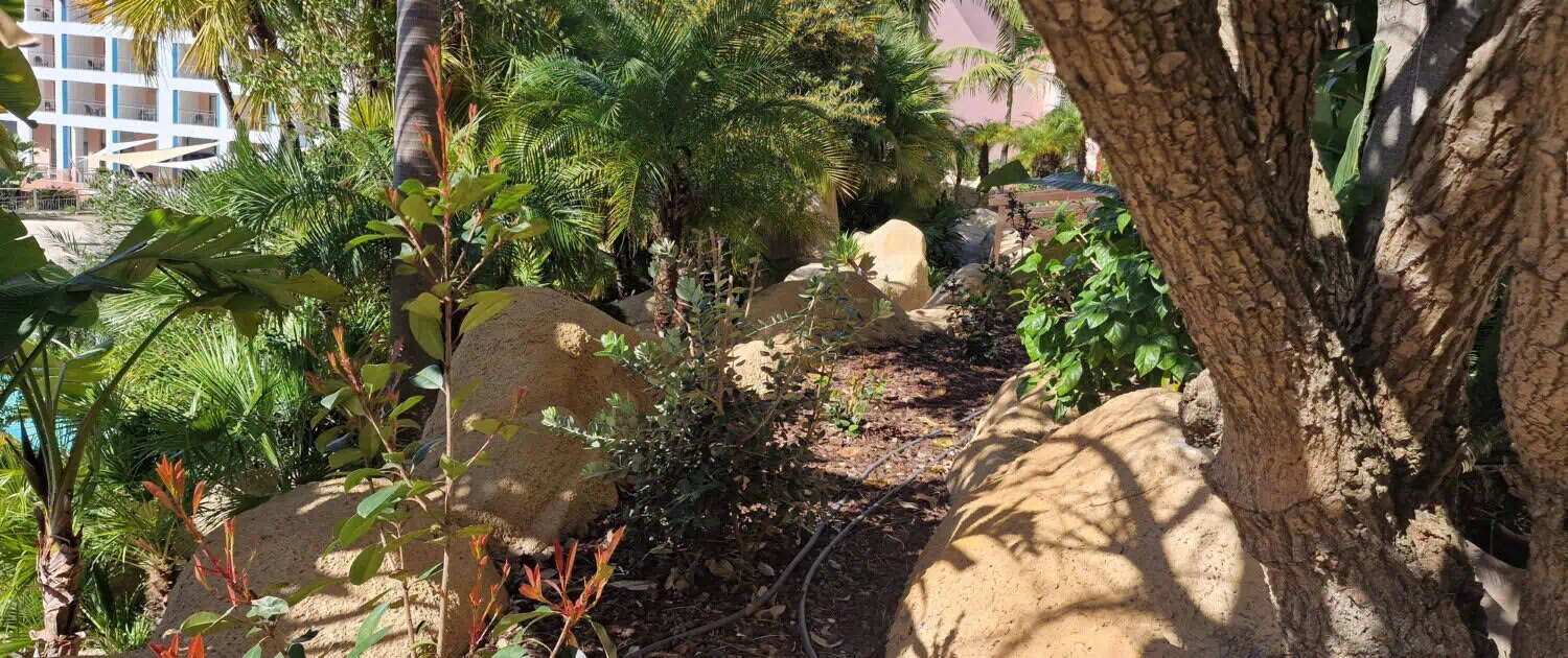 Umgewandelter Wasserlauf im Hilton Vilamoura Cascais Umgewandelter Wasserlauf im Hilton Vilamoura Cascais