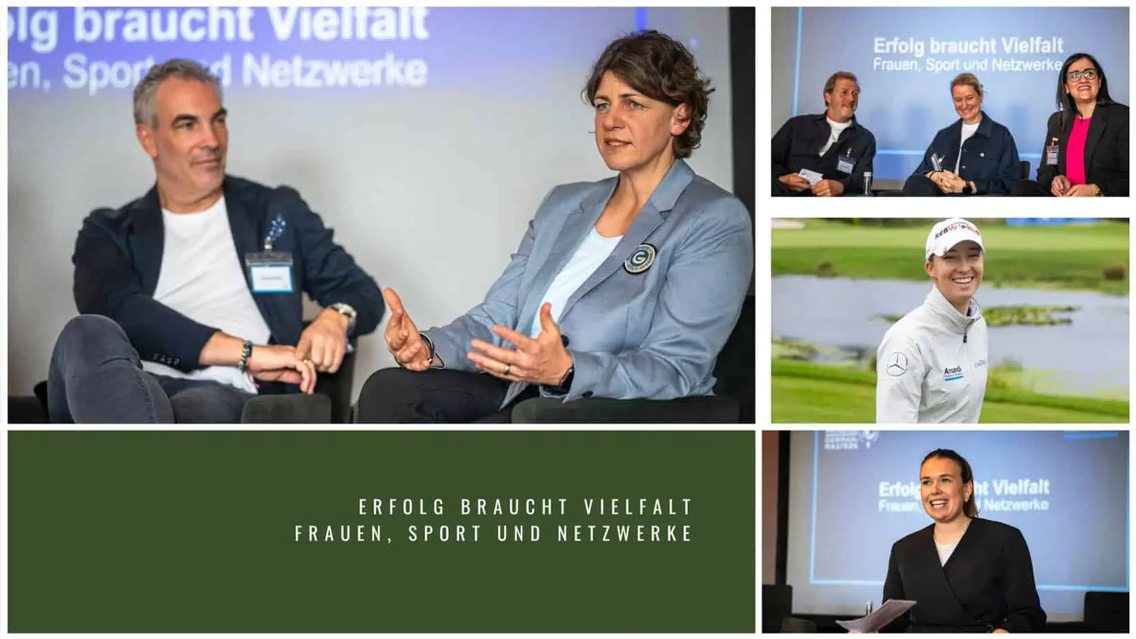 Network meeting for the advancement of women in golf Network meeting for the advancement of women in golf Amundi German Masters