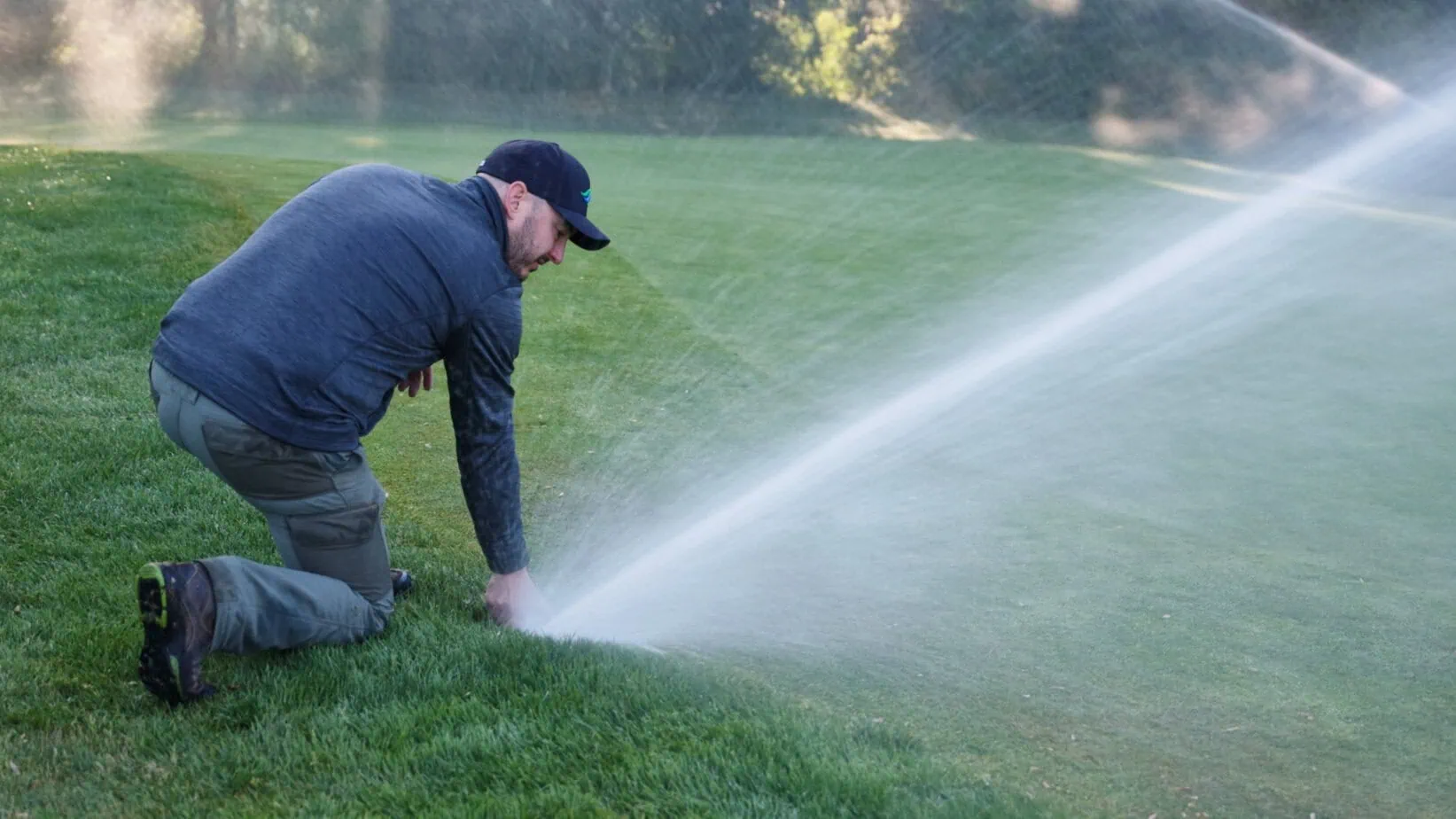 Head Greenkeeper Wörthsee Greenkeeper Michal Scheffold at GC Wörthsee