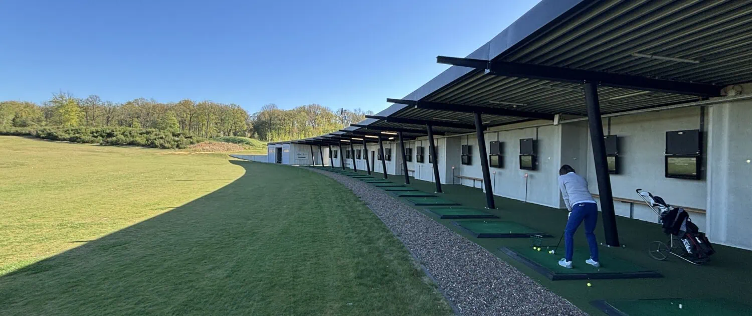 The driving range at the Bois d'Arlon resort The driving range at the Bois d'Arlon resort