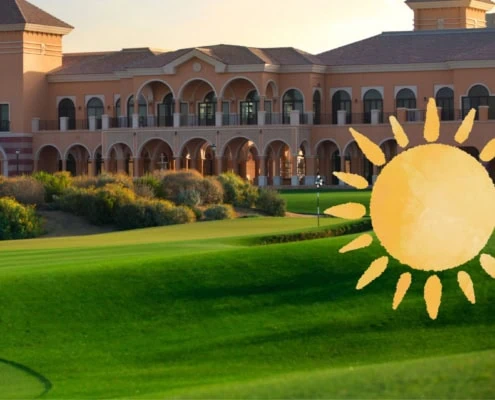 Golf in the Heat - Golf Sustainable - The Els Club Dubai