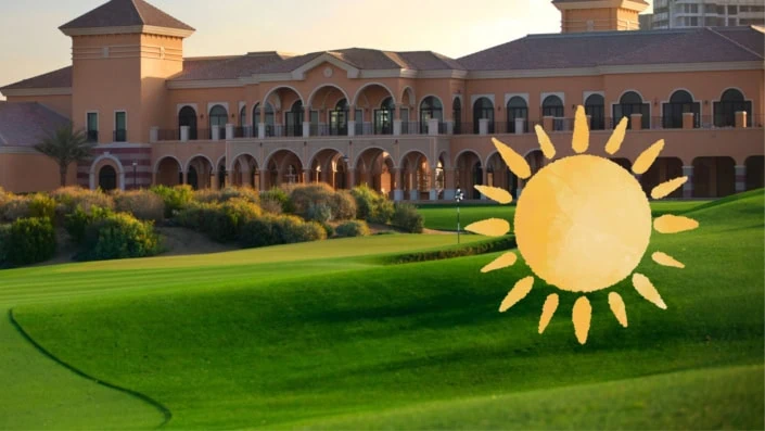 Golf in the Heat - Golf Sustainable - The Els Club Dubai