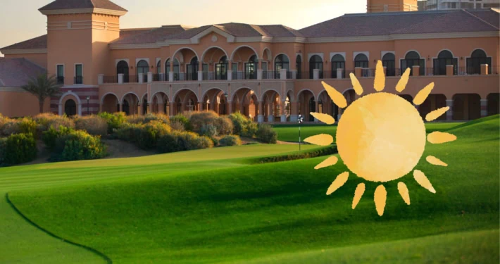 Golf in the Heat - Golf Sustainable - The Els Club Dubai