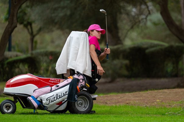 Golfer und CO2-Fußabdruck Golfer und CO2-Fußabdruck