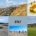 Sustainable Golf Vacation - Collage Featuring Pictures of Sylt