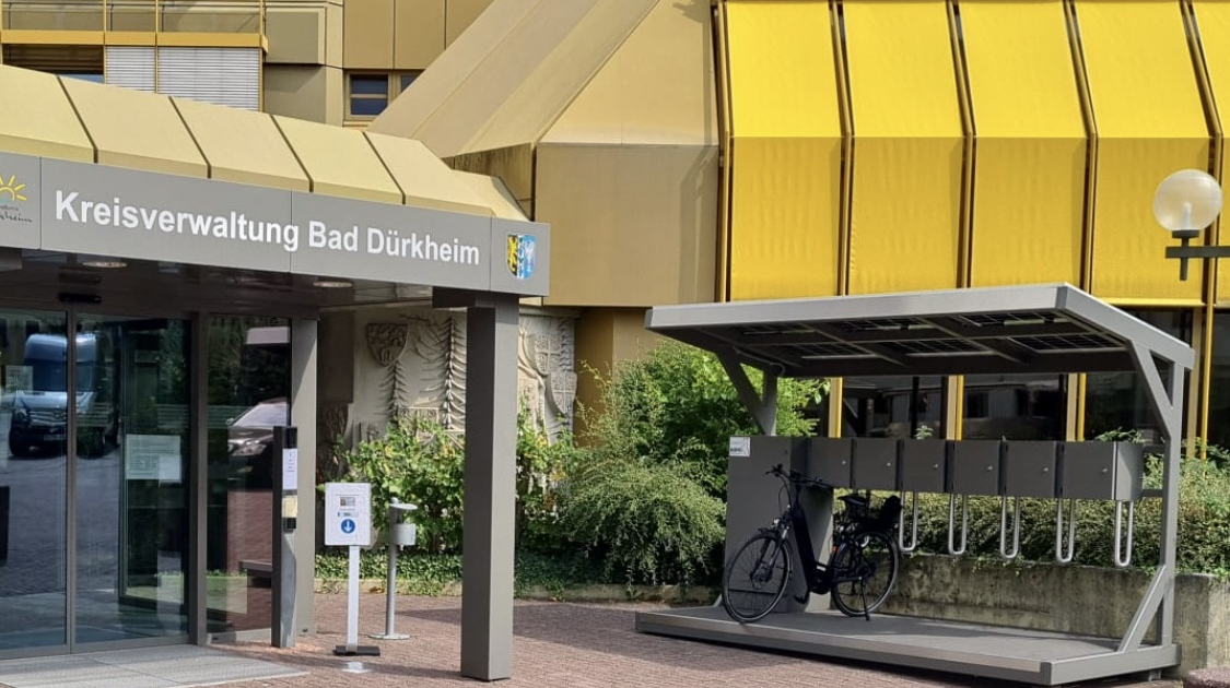 Akkustation Bad Dürkheim Solar-Ladestation der Gemeinde Bad Dürkheim