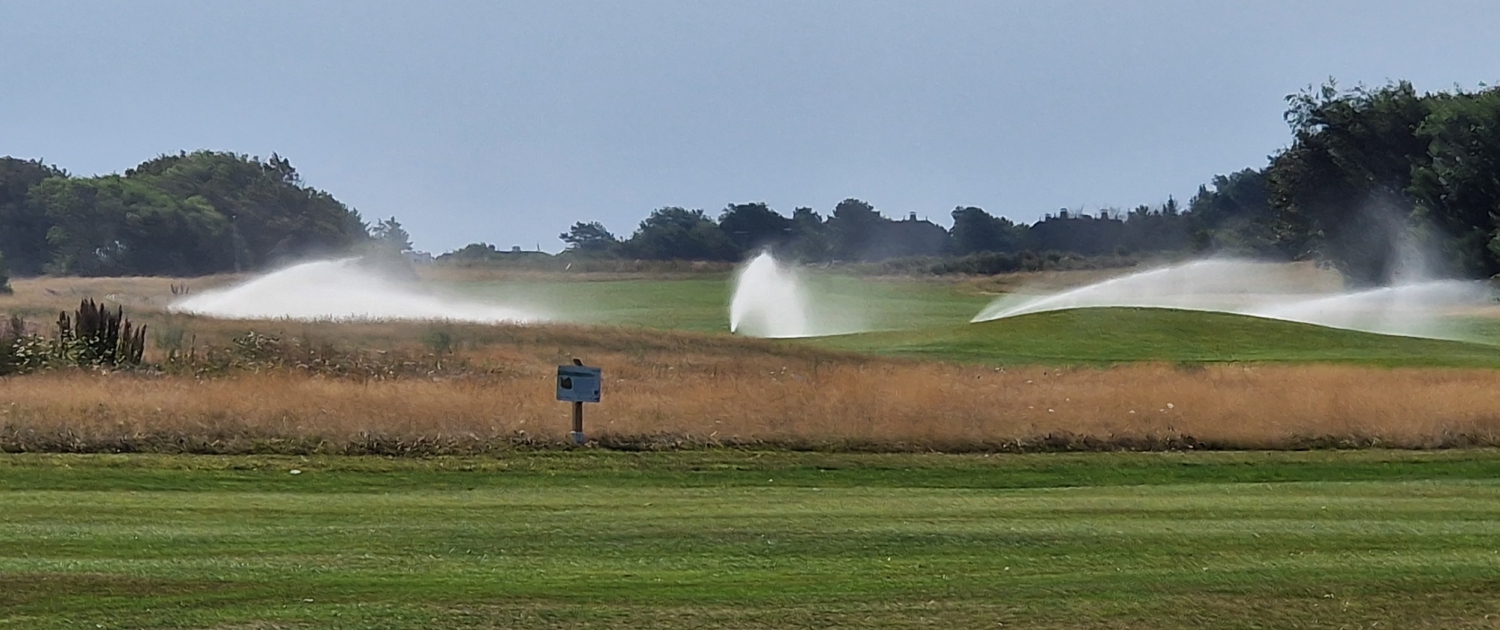 GC Sylt Bewässerung, Golf Biodivers Fläche