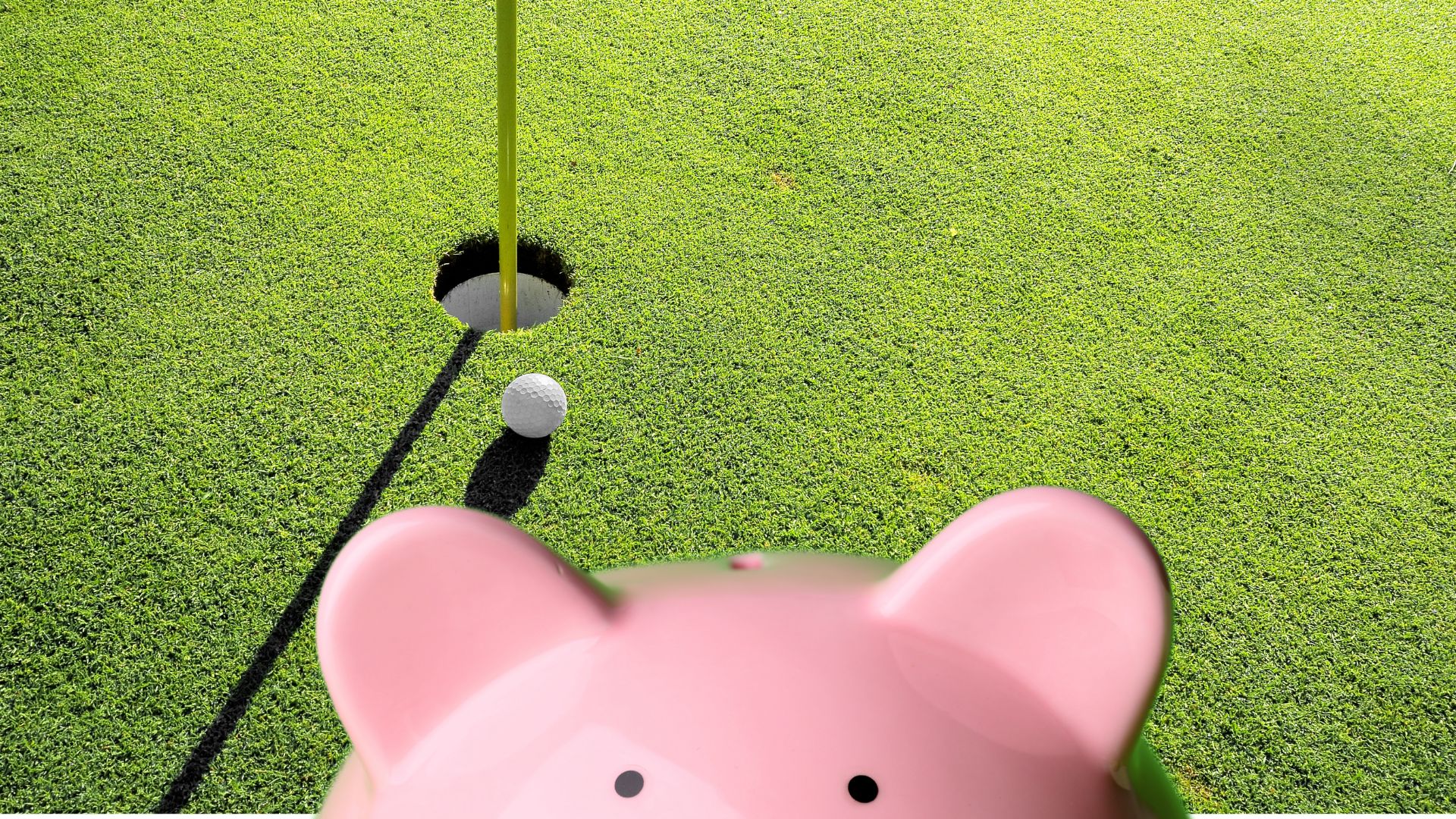 Golfer und CO2-Fußabdruck Golfer und CO2-Fußabdruck